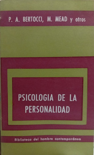 Psicología de la personalidad