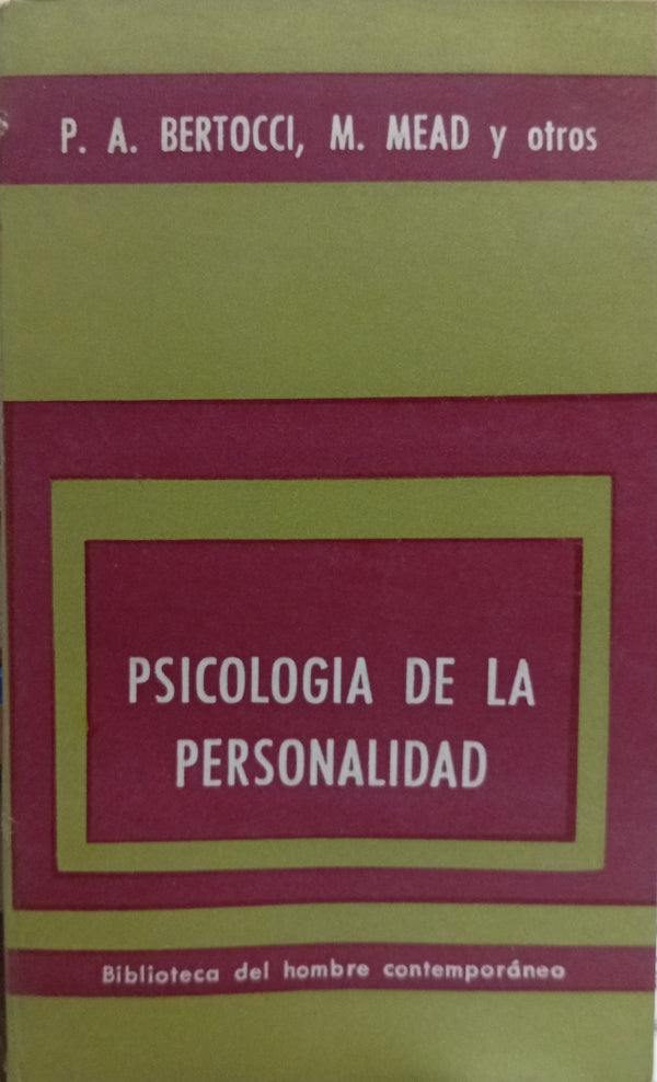 Psicología de la personalidad