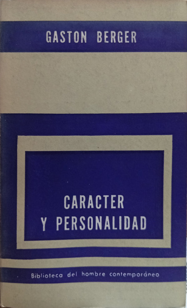 Carácter y personalidad