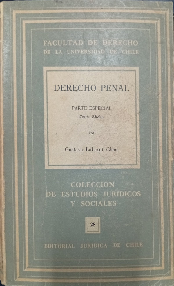 Derecho Penal – Parte Especial