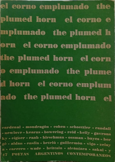 El Corno Emplumado / The Plumed Horn – 17 poetas argentinos contemporáneos
