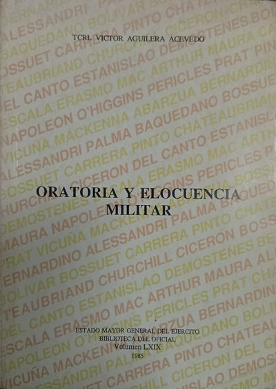 Oratoria y elocuencia militar