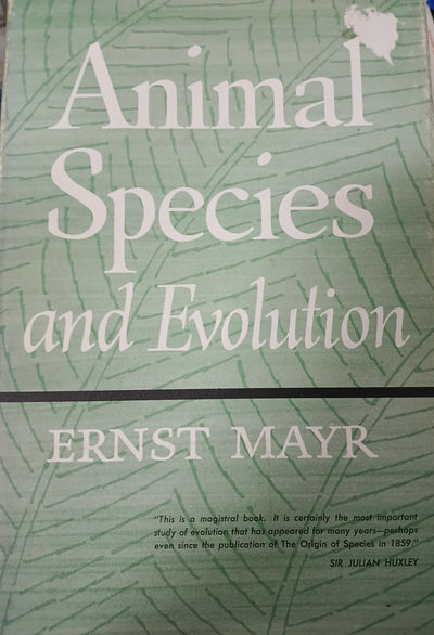 Animal species and evolution