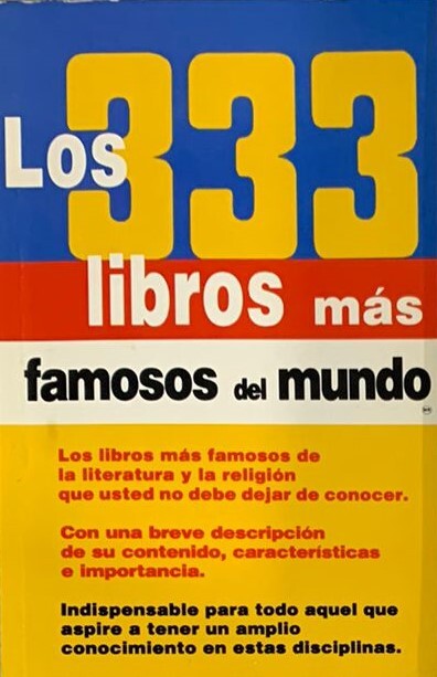Los 333 libros mas famosos del mundo