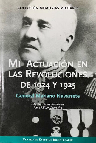 Mi Actuacion En Las Revoluciones de 1921 y 1925