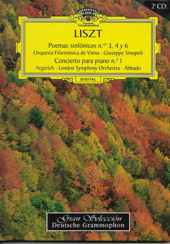 Poemas Sinfónicos Nº 3, 4 Y 6 · Concierto Para Piano Nº 1
