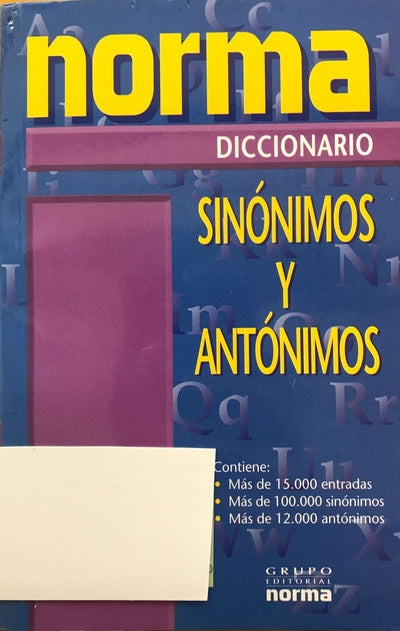 Sinonimos Y Antonimos