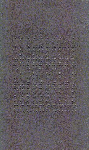 Escrito en braille