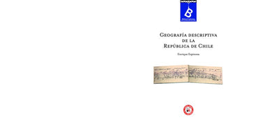 Geografía descriptiva de la República de Chile de Enrique Espinoza