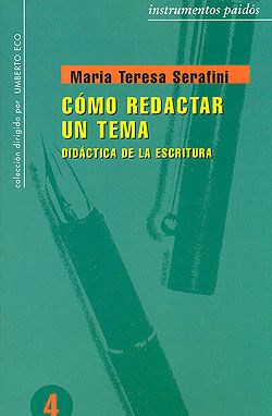 Cómo redactar un tema