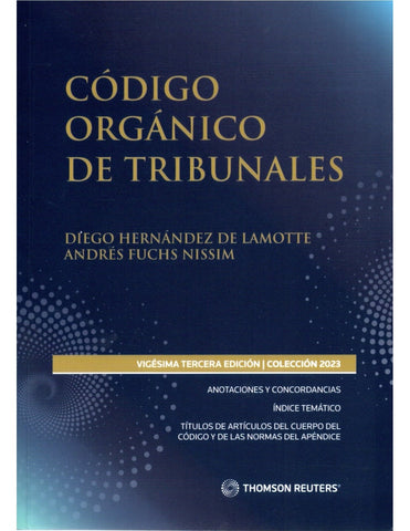 Código Orgánico de Tribunales 2016