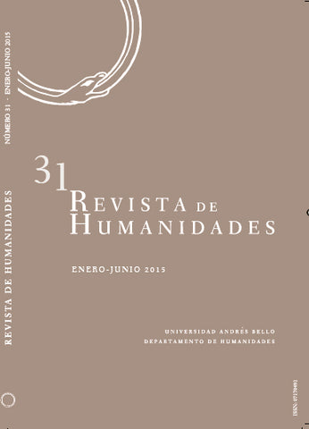 REVISTA DE HUMANIDADES. 31. ENERO-JUNIO 2015