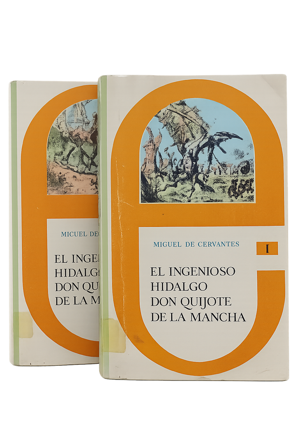 El ingenioso hidalgo Don Quijote de la Mancha (Tomos I y II)