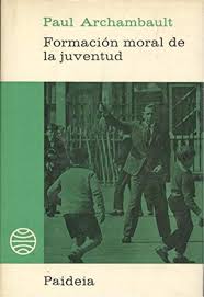 Formación moral de la juventud
