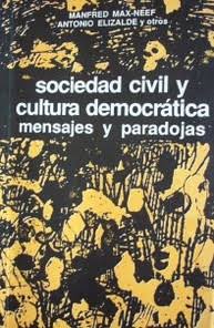 Sociedad civil y cultura democrática: mensajes y paradojas