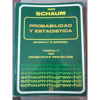Teoría y problemas de probabilidad y estadística