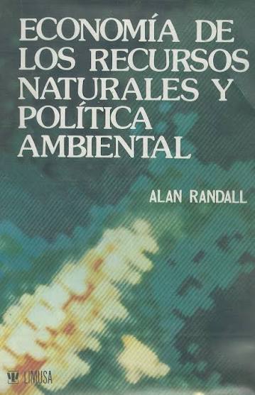 Economía de los recursos naturales y política ambiental