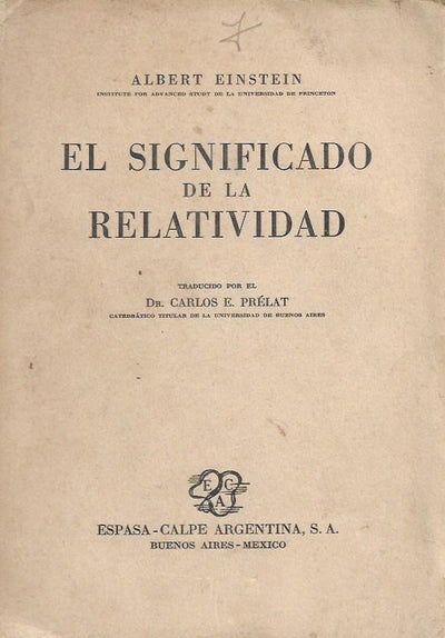 El significado de la relatividad