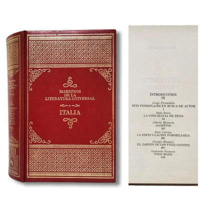 Maestros De La Literatura Universal / Italia
