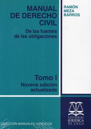 Manual de derecho civil : de las fuentes de las obligaciones Tomo I
