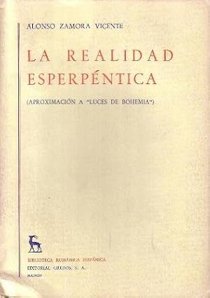 La realidad esperpéntica (Aproximación a 