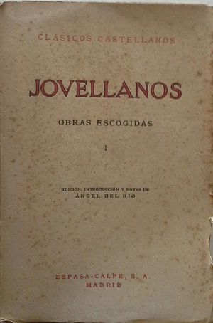 JOVELLANOS. OBRAS ESCOGIDAS - TOMO I