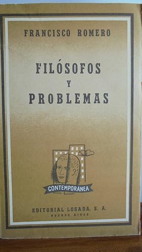 FILÓSOFOS Y PROBLEMAS