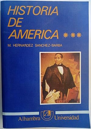 Historia de América. Tomo III