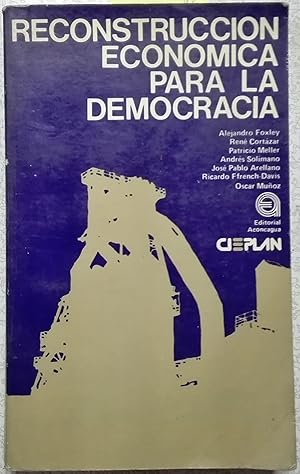 Reconstrucción económica para la democracia