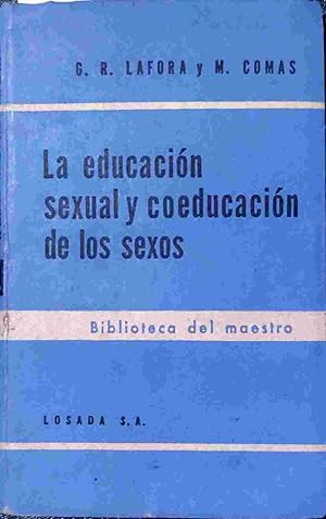 La educación sexual y la coeducación de los sexos