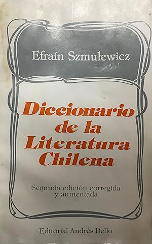 Diccionario de la Literatura Chilena