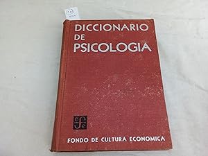 Diccionario de Psicología. Traducción y revisión de E. Imaz, A. Alatorre y L. alaminos.