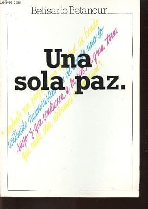 Una sola paz