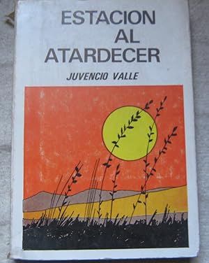 Estación al atardecer