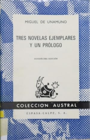 Tres novelas ejemplares y un prólogo