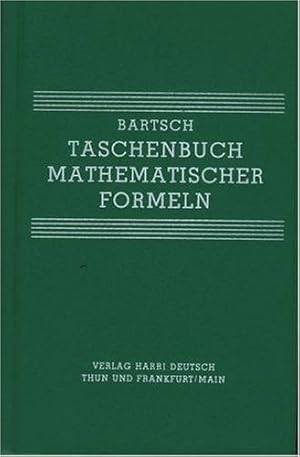 Taschenbuch mathematischer Formeln