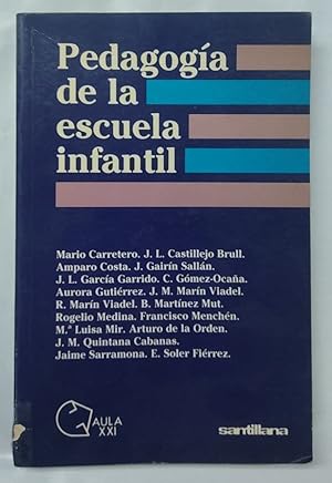 Pedagogía de la escuela infantil