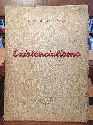 CUATRO LECCIONES SOBRE EXISTENCIALISMO