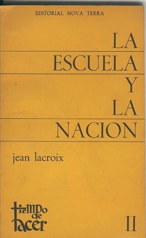 La escuela y la nacion