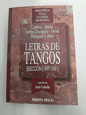 Letras de Tangos