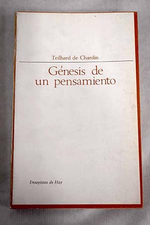 Génesis de un pensamiento