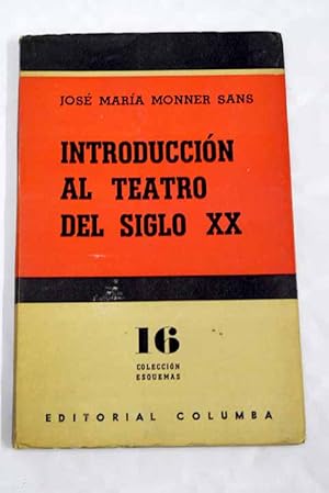 Introducción al teatro del siglo XX