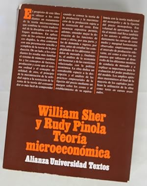 Teoría Microeconómica — Una síntesis de la teoría clásica y el enfoque moderno