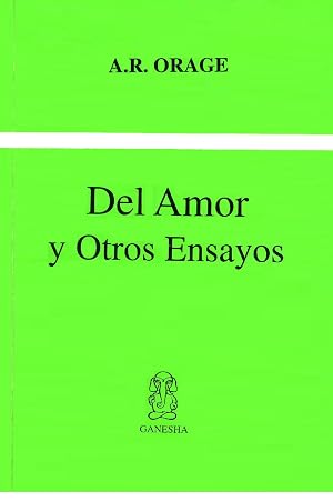 Del Amor y Otros Ensayos