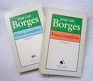Prosa completa — Volúmenes 1 y 2