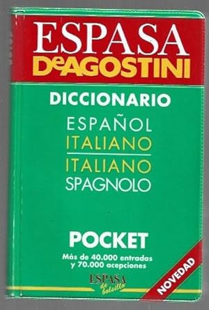 Espasa Deagostini Diccionario Espanol Italiano/ Italiano Spagnolo