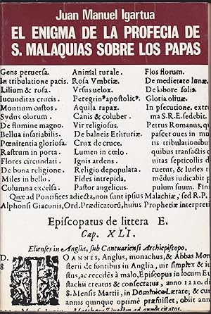 El Enigma de la Profecía de S. Malaquías Sobre los Papas