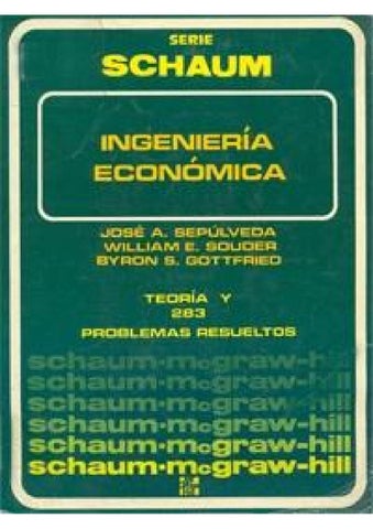 Ingeniería Económica: Teoría y 283 Problemas Resueltos