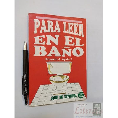 Para leer en el baño