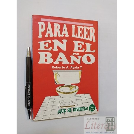 Para leer en el baño